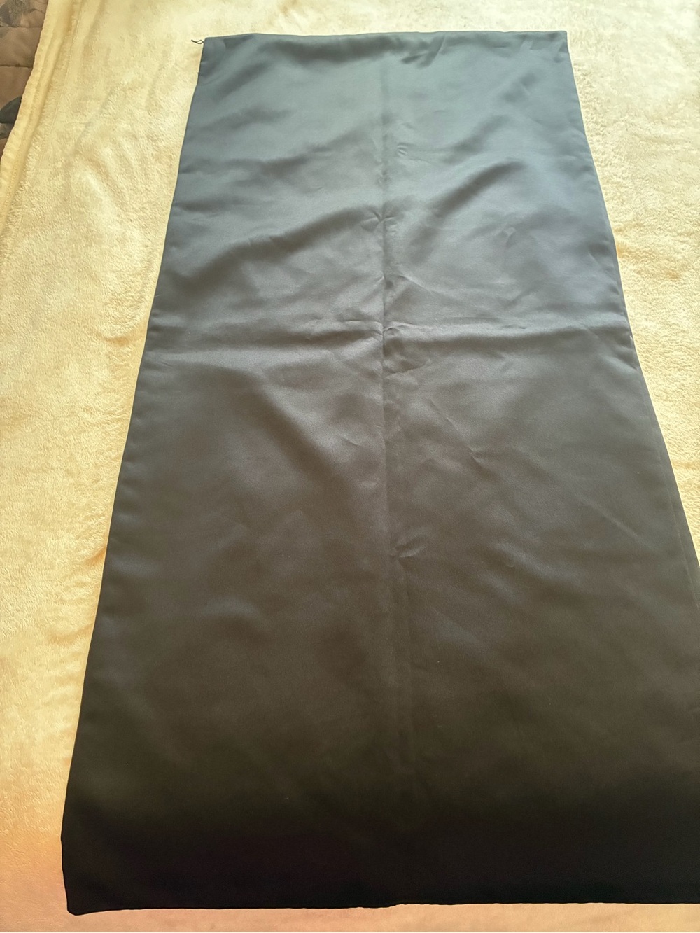 Women’s Black Satin Evening Shawl